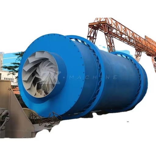 Three Tubes Fertilizer Oven Tunnel Gypsum Interior Dry Cleaning Quinoa Drying Equipment Rotary Dryer Price Machine