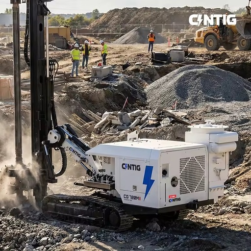 CINTIG KC710 DTH Drill Rig for Efficient Coal Mine Operations, Precision Drilling of 90 to 115mm Blast Holes in Surface Mining
