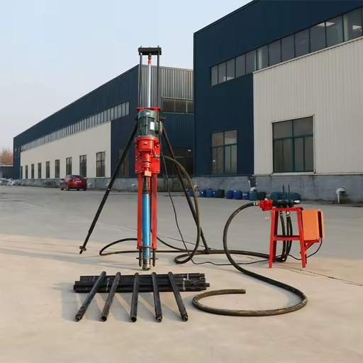 Lightweight Portable Electric DTH Gold Mining Blast Hole Drill Rig with High Efficiency Drilling Operations
