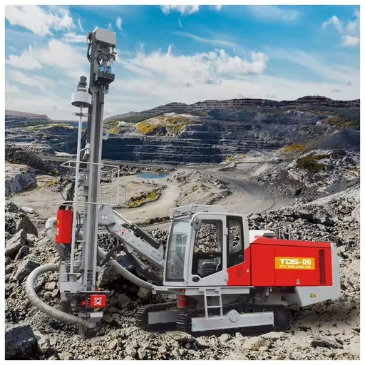D6 DTH Hydraulic Drilling Rig Mining Integrated Dth Drill Rig Underground Mining Equipment Down-the-hole Drilling Rig