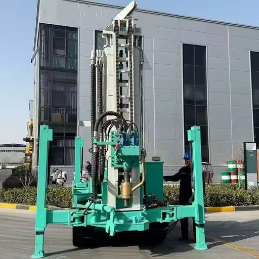 90-400mm Diameter Hydraulic Crawler Water Borehole Well Drilling Rig Machine Mine Drilling Rig Mining Machinery HFJ220A