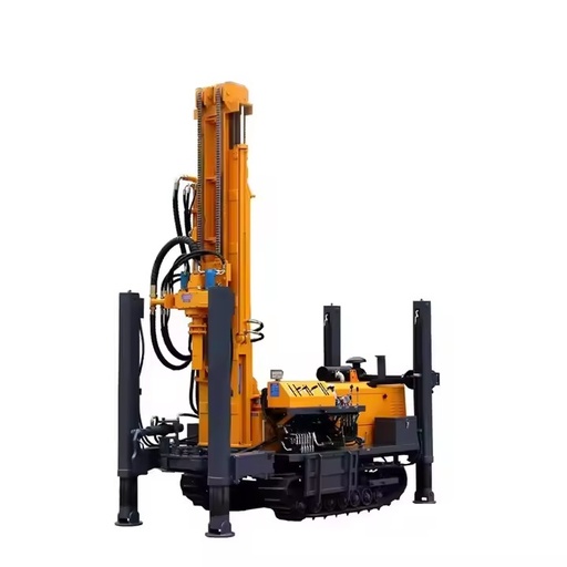 High Power diesel Engine 100m 200m Crawler Drilling Rig Mine Drilling Rig Water Well Drilling Rig