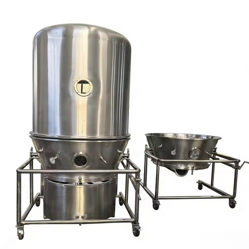 High Efficiency Automatic PLC-Controlled Food Industry GFG Series Vertical Boiling Dryer Fluid Bed Drying Machine for Probiotic