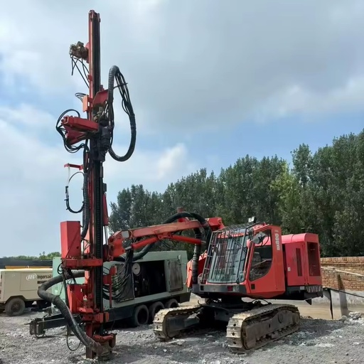 Portable Second-hand Diesel-Powered Mining Exploration Drilling Rig-Max.25m Drilling Depth for Engineering Geology Purposes