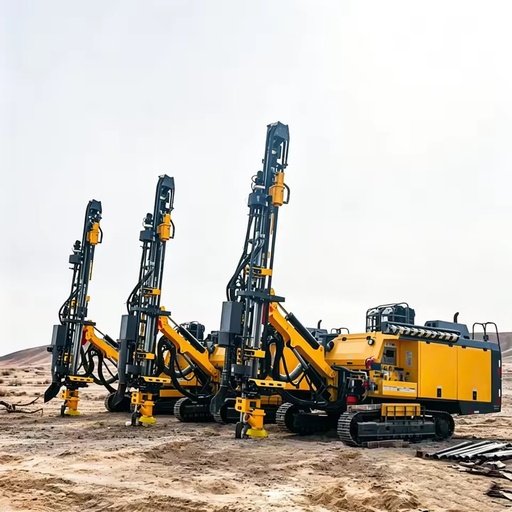 Crawler-type Integrated Hydraulic Metal Mine Rock Drilling TDH Blasthole Mine Drill Rig DTH Drilling Equipment