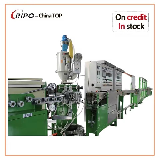 RIPO High speed cable production line Single Screw 80 PVC Cable Wire Extruder Production Line with High Productivity