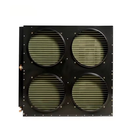 Cold Room Refrigeration Air Cooled Condenser Evaporator Freezer Unit Sanyo Motor R507 9270W Energy Saving Automatic