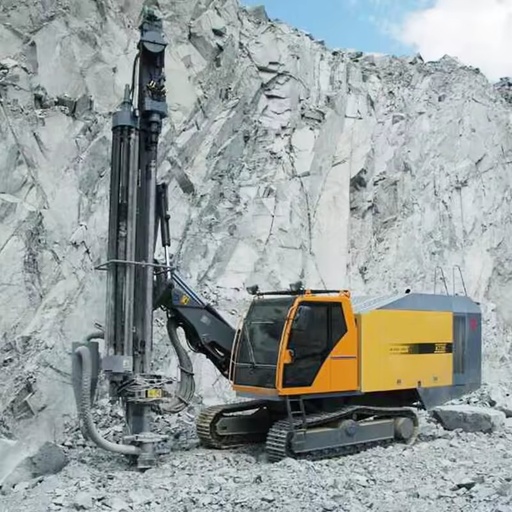 Mine Mining Rotary DTH Drilling Rig with Engine & Motor Diesel-Powered Max.40m Drilling Depth for Sale