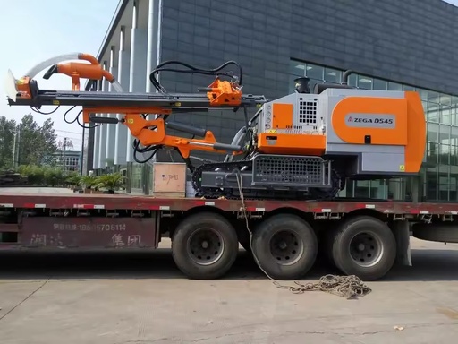 Blasting Mining Diesel-Powered Drilling Rig Engine Integrated Compressor DTH Ground Drilling Equipment Mining Drilling
