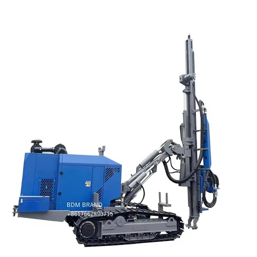 Blasthole Mine Drilling Rig Dth Rock Drill Machine Crawler Mounted Drill Rig Blasting