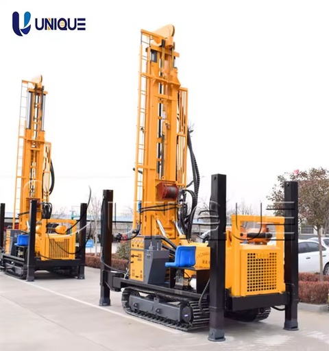 600m Water Well Drilling Rig Used Mine Machine with 380v Voltage and 300m Drilling Depth for Farm and Construction Industries