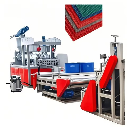 Digital Single-screw PVC Mat Making Machine Flooring Mat Extrusion Production Line Anti-slip Motor Equipment