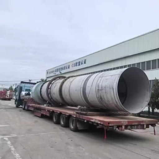 Biomass Rotary Drum Dryer for Coconut Coir, Palm Fiber, Sugarcane Bagasse Popular