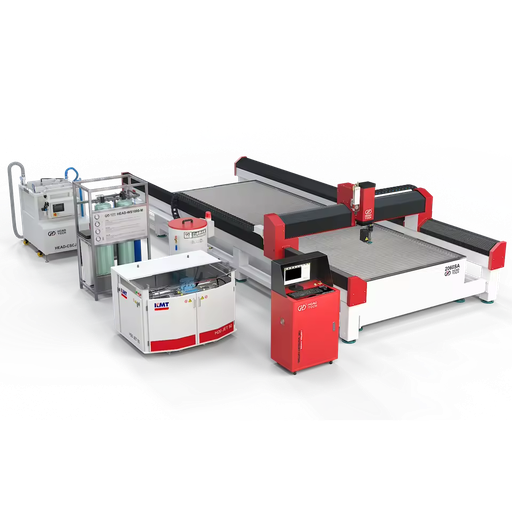 CNC Water Jet Cutting Machine for Metal Stone Tile Glass 3 Axis Waterjet Cutter