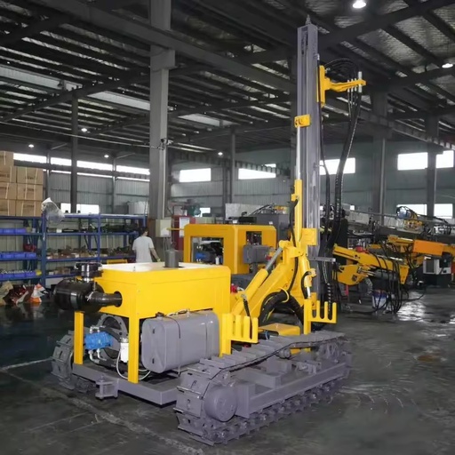 Mine Crawler DTH Diesel Drill Rig with Energy-Saving Engine Bearing Components 30m Max Drilling Depth for Ore Use