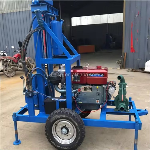 120m 180m 200m Portable Rock Drilling Machine Mine Exploration Water Well Drilling Rig