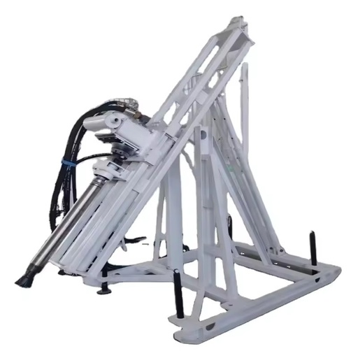 Slope Support Open-pit Water Well Mining Core Drilling Rig Hydraulic Driven Down the Hole Rig with Bearing Max 100m Depth