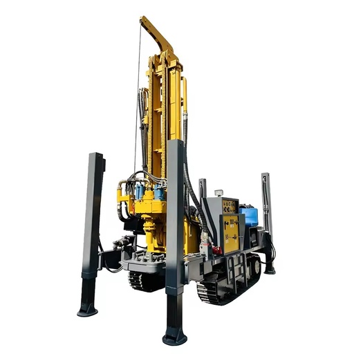 260m 400m 500m 800m 1000m Meters Steel Crawler Mounted Rotary Water Well Drilling Rig Machine Mine Drilling Rig