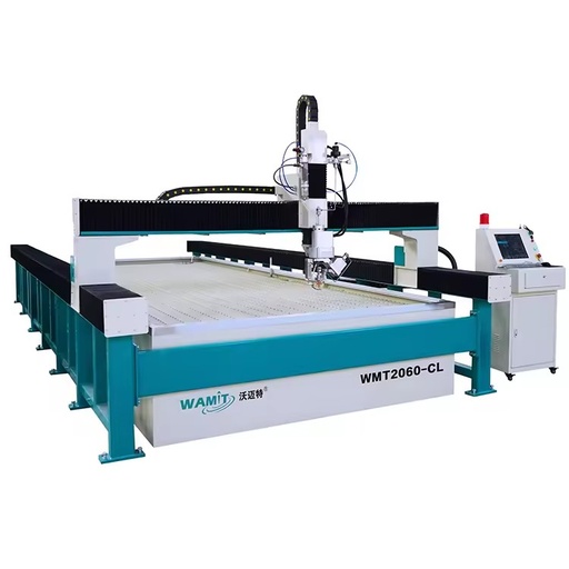 5 Axis 45 Degree Chamfering Waterjet Cutter Bathroom Kitchen Marble Granite Countertop Cnc Water Jet Cutting Machine