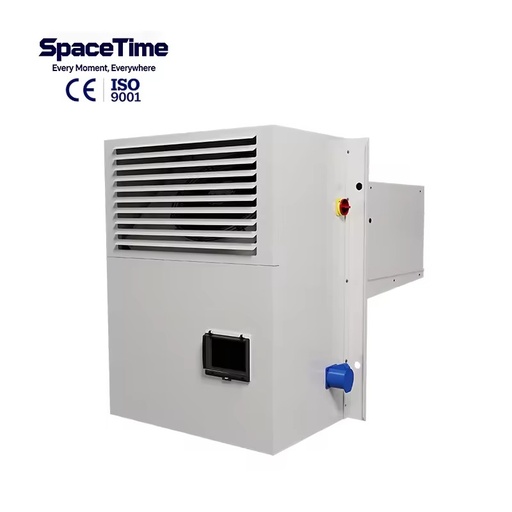 Energy Saving Cold Room Equipment -20C +10C 1550w 21.1kW Wall-Mounted Refrigeration Condensing Unit PLC Control Hot Gas Defrost