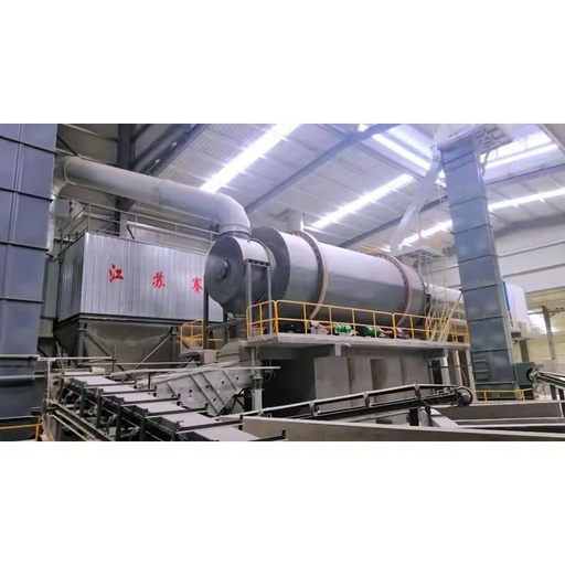 Industrial Rotary Dryer for Food Processing New Motor Driven Rotary Drying Equipment with 8-130 Tph Capacity