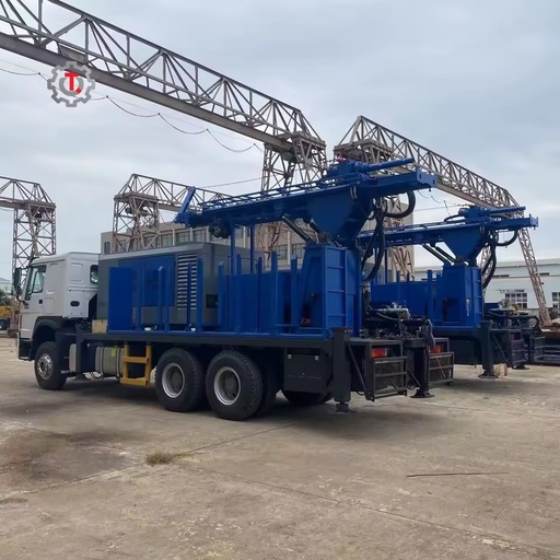 High Performance Large Diameter Vehicle-mounted Drilling Rig Easy Maintenance 11800*2600*3600mm Mine Drilling Rig