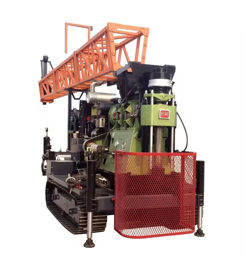 HXY-44TL 1400m Deep Portable Crawler Solid Mine Bore Hole Core Drilling Rig Machine for Mining Exploration