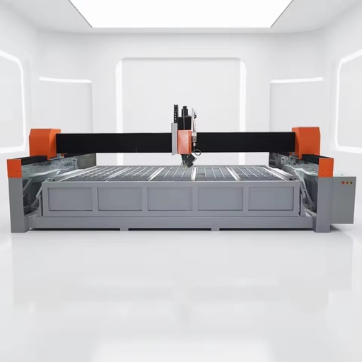 Big Discount Water Jet Cutter for Plastic Cnc High Pressure Water Cutting Waterjet Plastic Cutter Machine