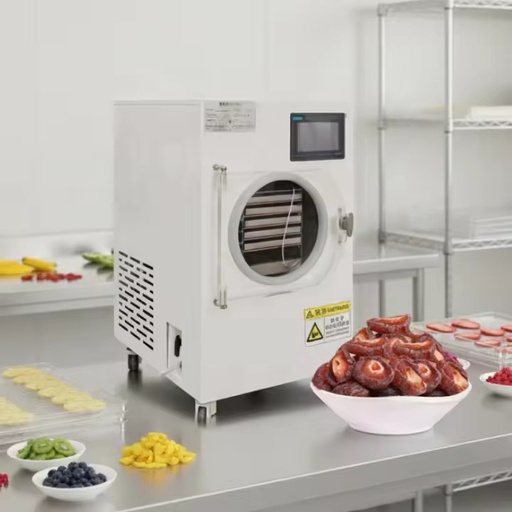 BZ4-6kg Automatic Pump Freeze Drying Small Mini Home Lyophilizer Vacuum Freeze Dryer Machine Energy Saving Food Fruit Candy