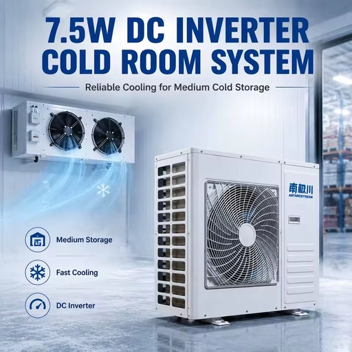 Cold Room Cooling System Air Cooled Condensing Unit for Meat Processing and Storage