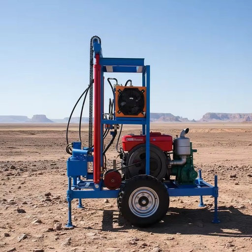 Engineering Water Well Drilling Rig Mine Drilling Rig Borehole Water Well Drilling Machine on Sale