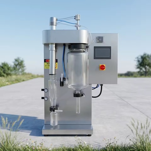 SUS304 Food Grade Stainless Steel Mini Spray Dryer for Dairy Powder, Egg Powder and Natural Extract Powder Production