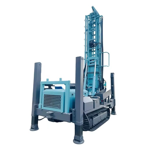 300 Meter Fully Hydraulic Chinese Factory Mine Drilling Rig High Efficiency Water Well Drilling Rig
