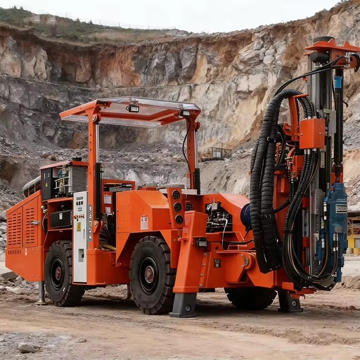 Large Diameter Deep Hole Drill Rig Heavy Steel Structure Mining Application