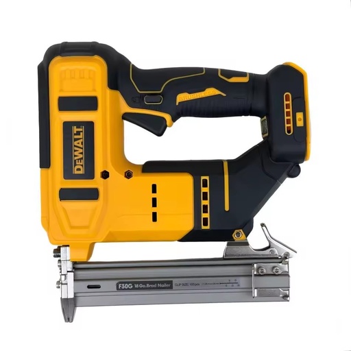 Dew 20V High Quality Electric Brushless Lithium Battery Nail Gun Cordless Portable Outdoor Woodworking Nail Gun Yellow Nailer