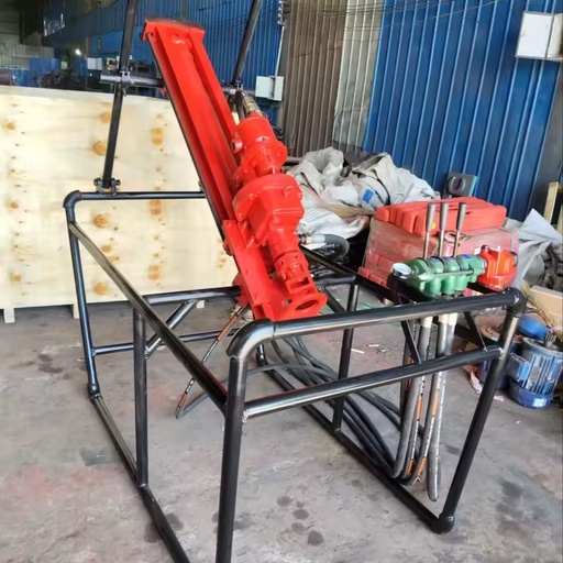 Portable Engineering 20 Rock Hardness Water Well Blast Rock Stone Hole Mine Surface Drilling Rig Machine Gearbox 0-120mm