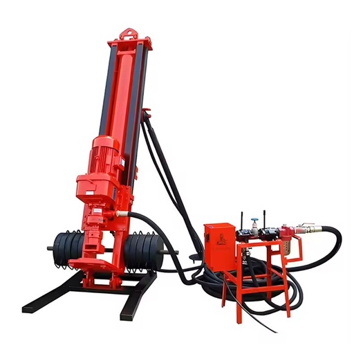 Cheap Price Rock Drill Machine Rotary Blast Hole Pneumatic DTH Drilling Rig Mine Rock Borehole Rotary DTH Drilling Rig