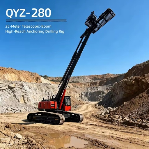 Mining Core Drilling Rig Machine Diesel-Powered Tracked Heavy Duty High Productivity with Pump & Motor for Rock Drilling