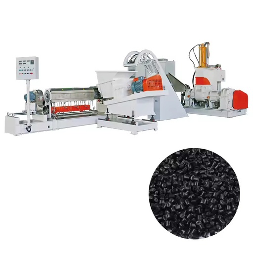 Kneader PP PE Single Screw Extruder Carbon Black Masterbatch Machine
