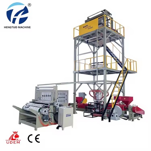 HONTO Sj-D55 800mm Robust Construction High Performance Fully Automatic Zip Extruder Plastic Film Blowing Machine