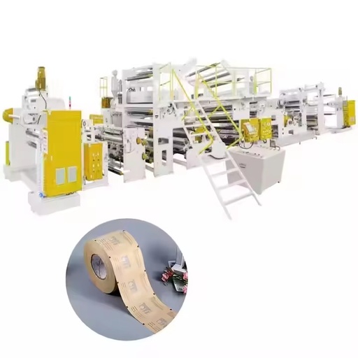 Paper Lamination Extrusion Line Aluminum Foil Laminating Machinery PE Composition Line