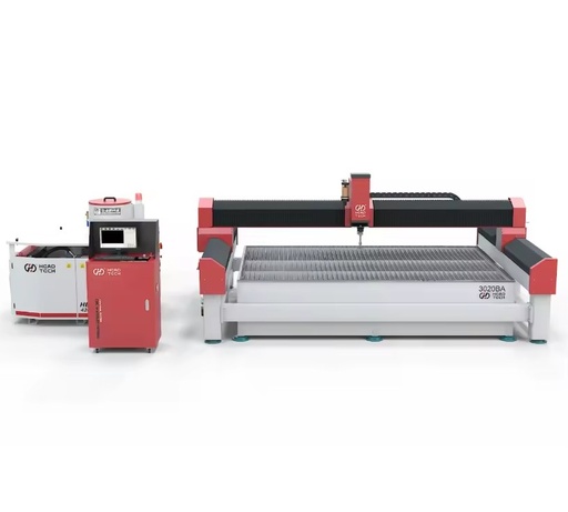 HEAD 3020 5Axis Water Jet Cutting Machine CNC Waterjet for Metal Fabrication