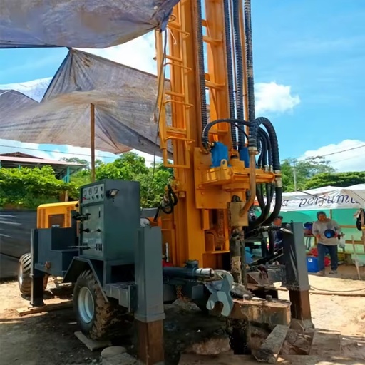 High Quality Small Underground Water Well Drilling Rig Used for Mine Soil Sampling with Gear and Pump Core Components