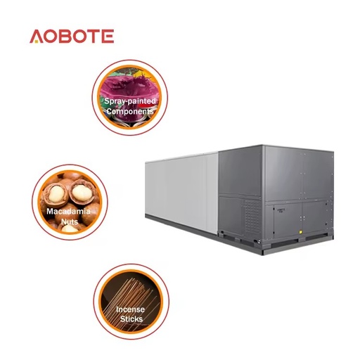 Large Capacity Closed-Type Heat Pump Dryer Bulk Batch Drying Industrial Drying Dehydrator Machine Deshidratador