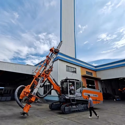 ZEGA Max.50m Mine Blast Diesel Hydraulic Drilling Rig DTH Hammer 89-138mm Hole Diameter Bearing Motor Engine High Performance
