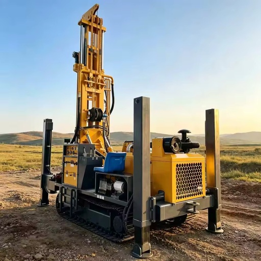 High Efficiency Air Lift RC Drilling Rig Crawler Reverse Circulation Drilling Machine for Mineral Prospecting Hard Rock Mining