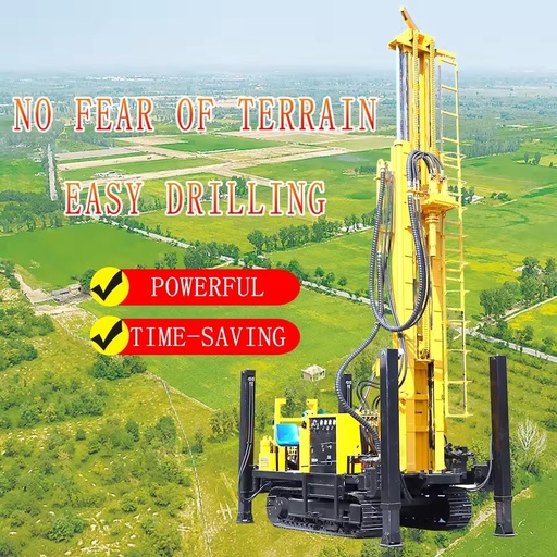 Well Drilling Rig 300 Meter Borewell Drilling Machine Bole Hole Drilling Machine