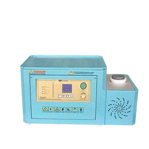 One Year Warranty 2k Medium-Frequency 220V Mini Gold Melting Machine Portable Jewelry Melting Equipment for Factory Studio