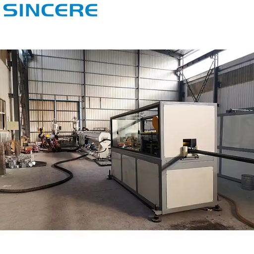 Plastic HDPE High Strength Inner Rib Reinforced Spiral Pipe Making Equipment