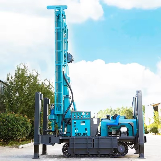 100m, 150m, 200m, 300m, 350m, 600Meters Steel Crawler Mounted Diesel Mine Water Well Drilling Rig Machine Factory Price